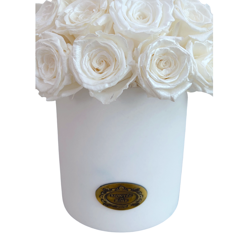 White Pearl Hamptons Vase