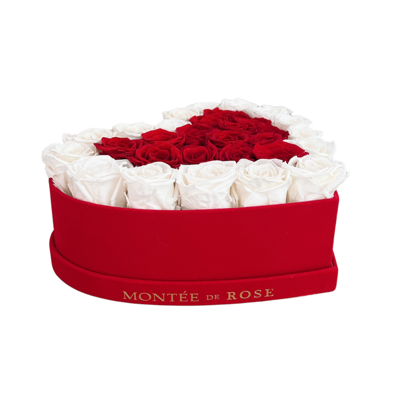 Suede Heart To Heart Box
