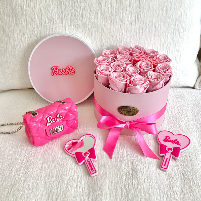 Barbe Rond Barbie Girl Large Round Box – Montée De Rose
