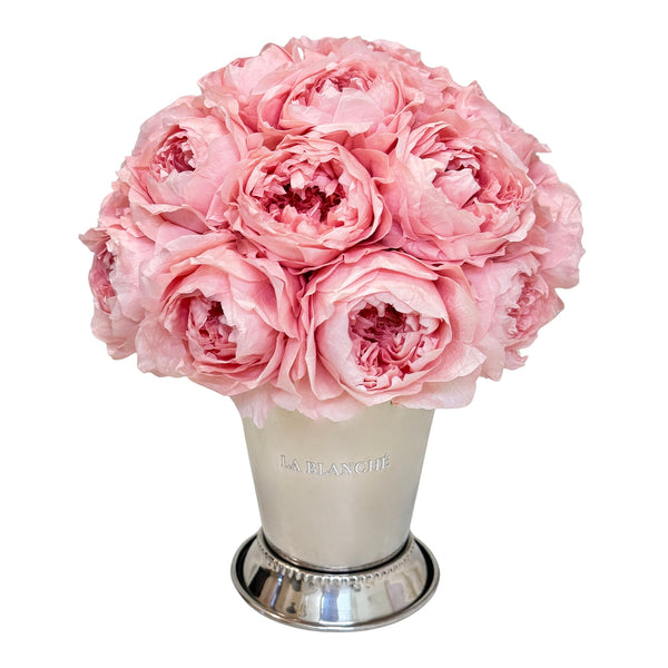 Peony Dome in Silver Julep vase