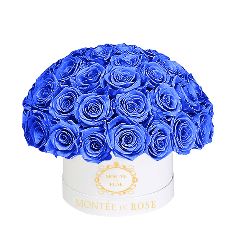 Dome White Roses White Medium Dome – Montée De Rose